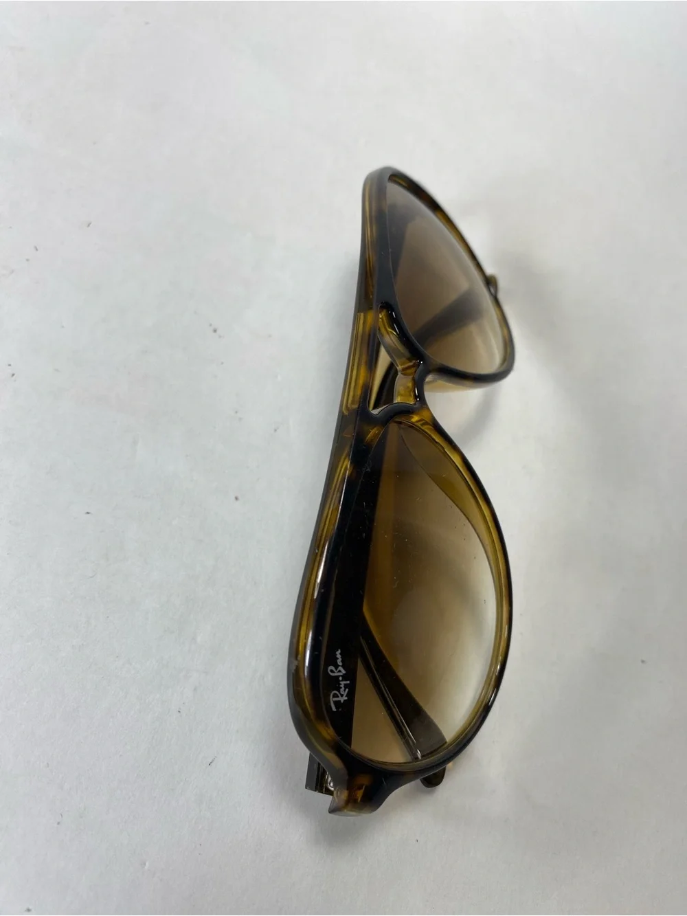 Ray-Ban Cats 5000 Sunglasses Lght Tortoise Frame Gradient Lenses